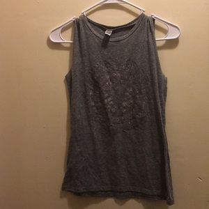 Gray tank top